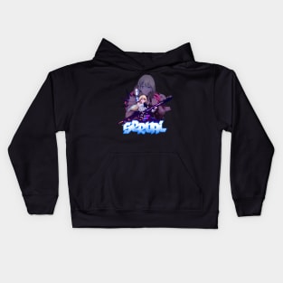 Honkai Star Rail Serval 002 Kids Hoodie